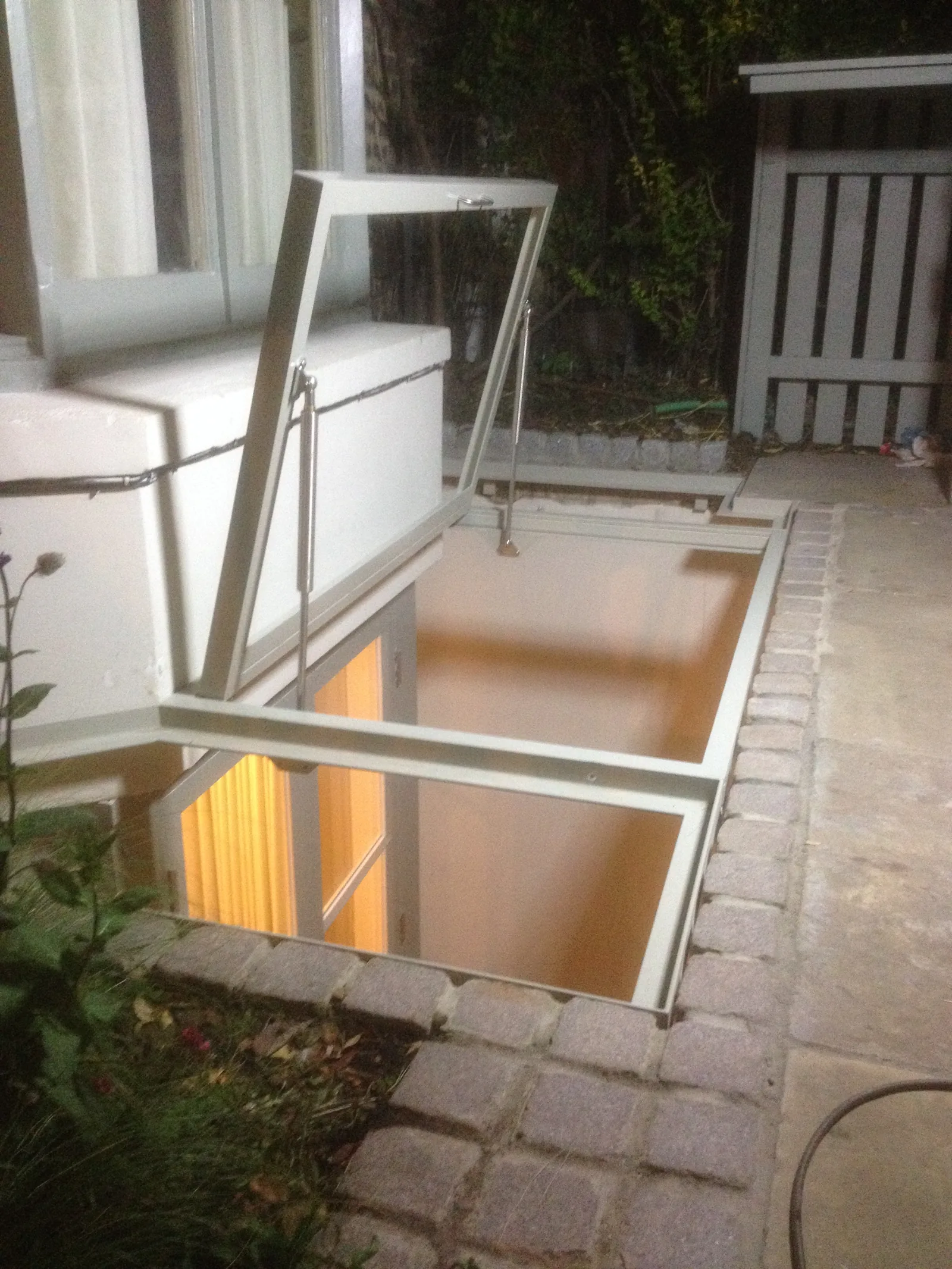 Cover to basement light well., photo 2 of 2