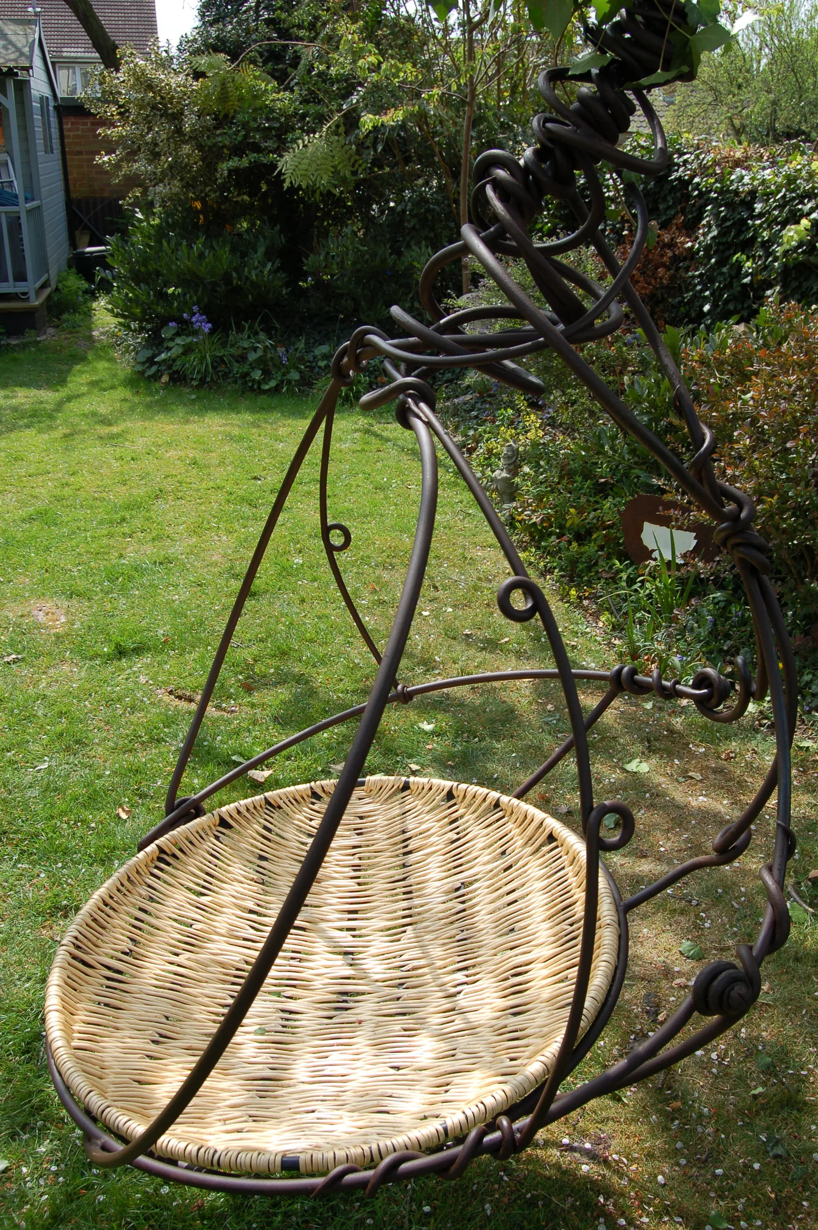 Bespoke garden seat, photo 1 of 3